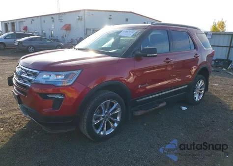 2018 Ford Explorer Xlt z USA, uszkodzony, nr VIN 1FM5K7D8XJGA96717